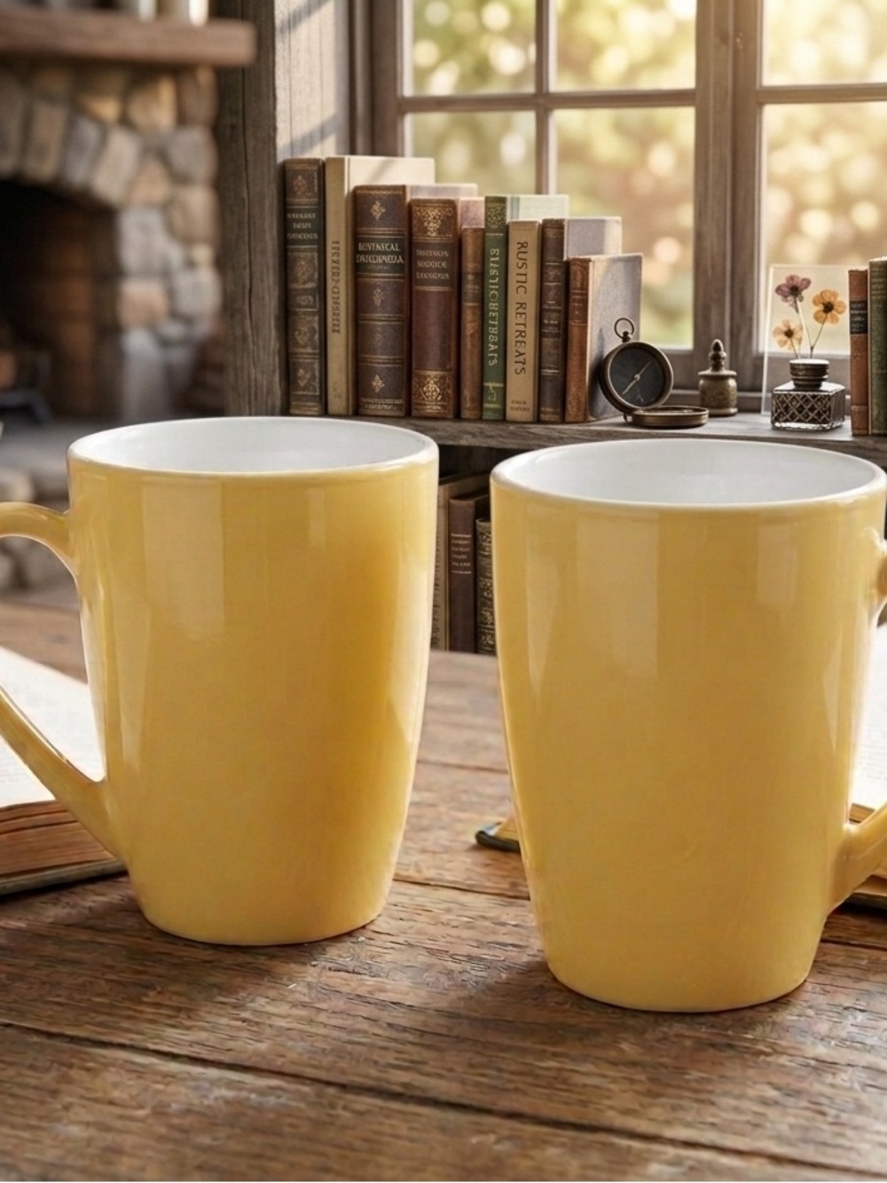 Bormioli Rocco Icon Mug, 11.5 oz., Opal Glass, Set of 2